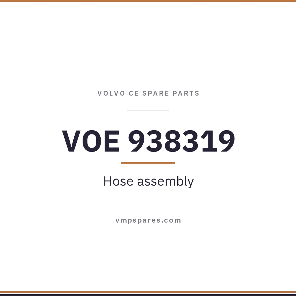 VOE 938319 – Hose assembly