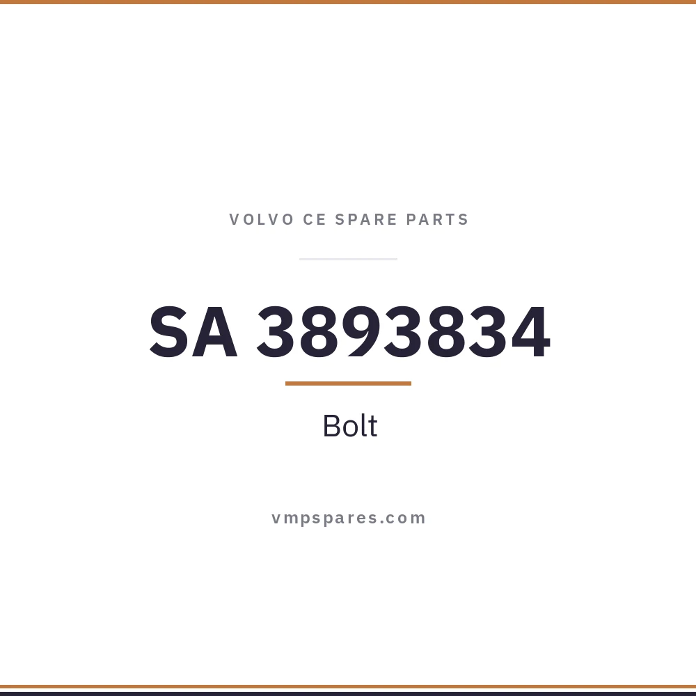 SA 3893834 – Bolt