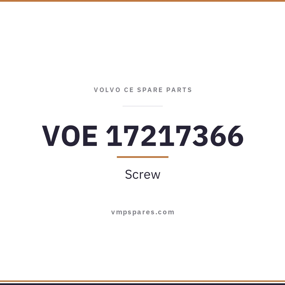 VOE 17217366 – Screw