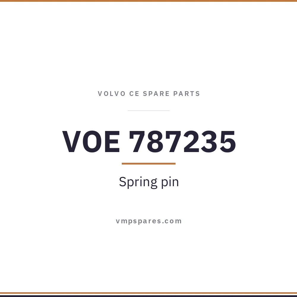 VOE 787235 – Spring pin