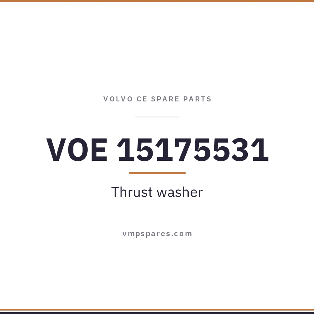 VOE 15175531 – Thrust washer