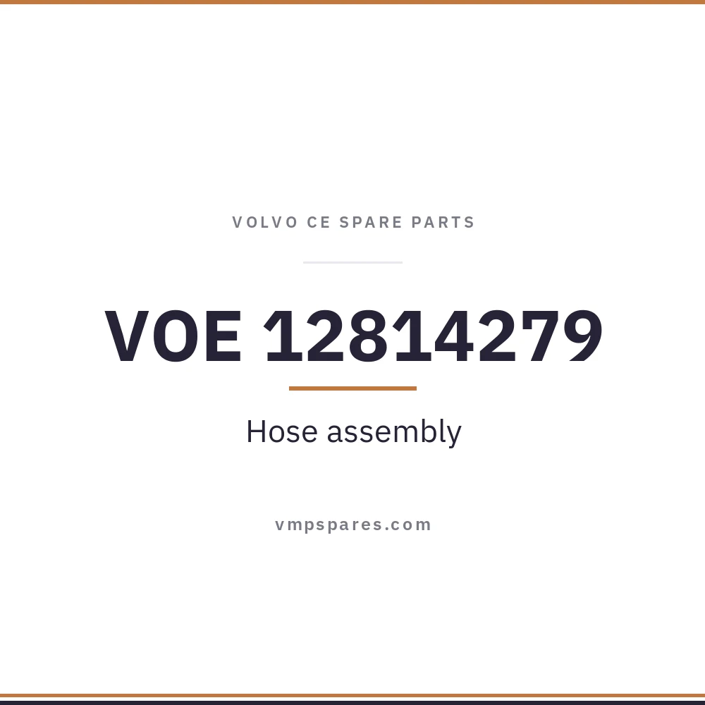 VOE 12814279 – Hose assembly