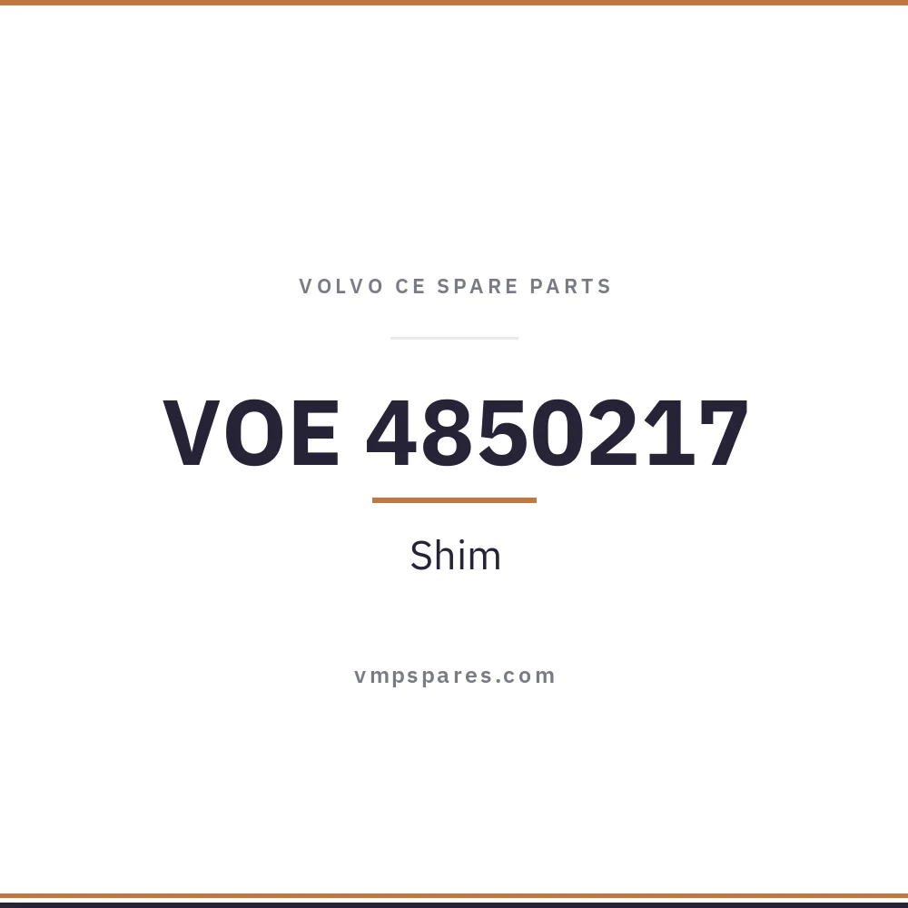 VOE 4850217 – Shim