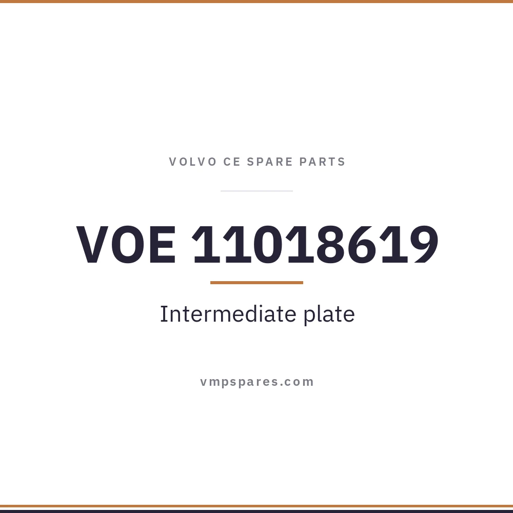 VOE 11018619 – Intermediate plate