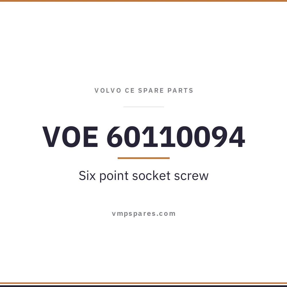VOE 60110094 – Six point socket screw