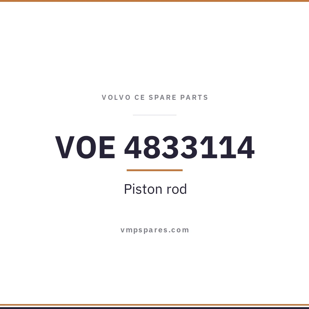 VOE 4833114 – Piston rod