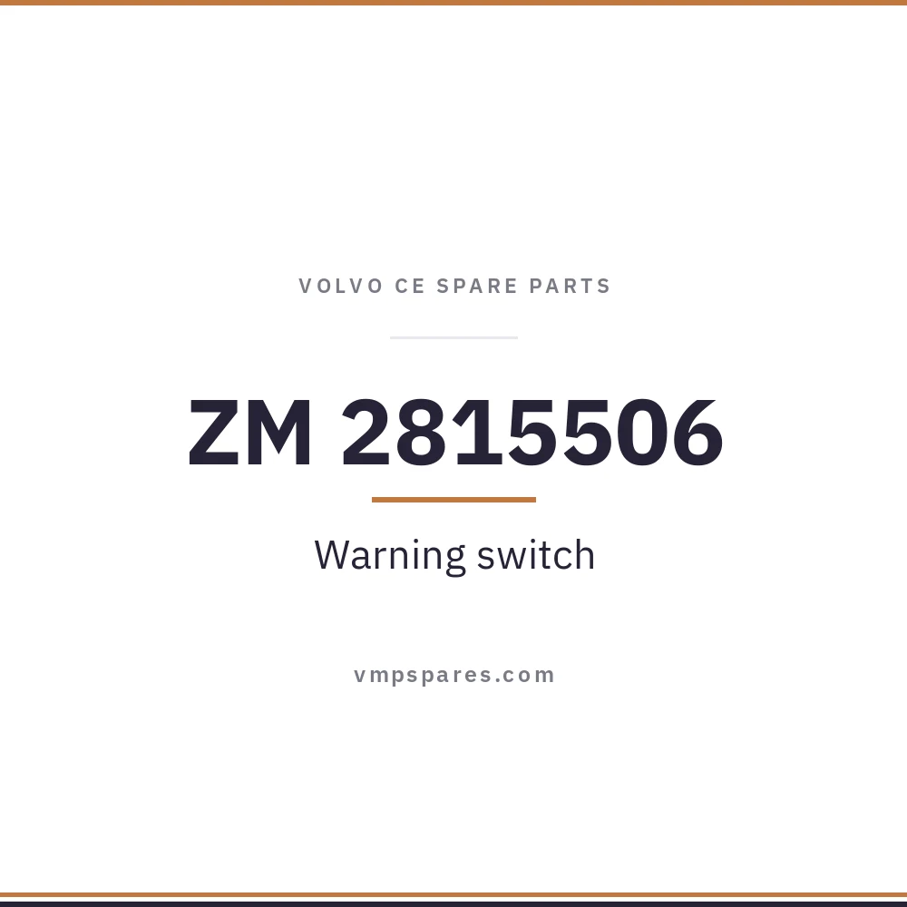 ZM 2815506 – Warning switch