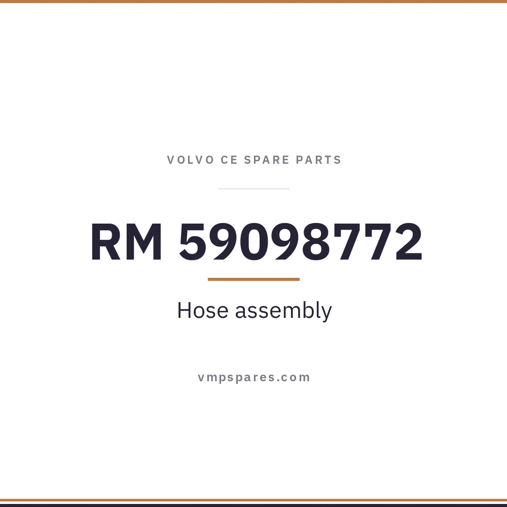 RM 59098772 – Hose assembly