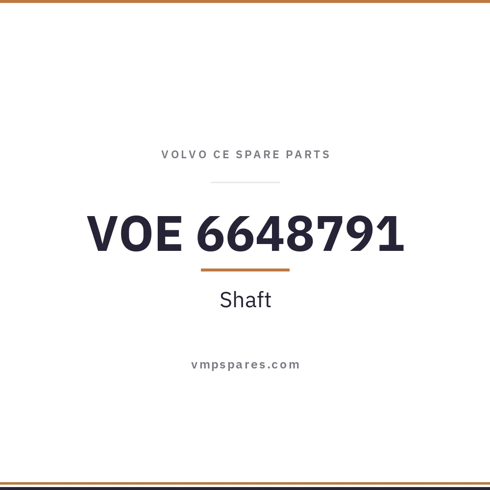 VOE 6648791 – Shaft