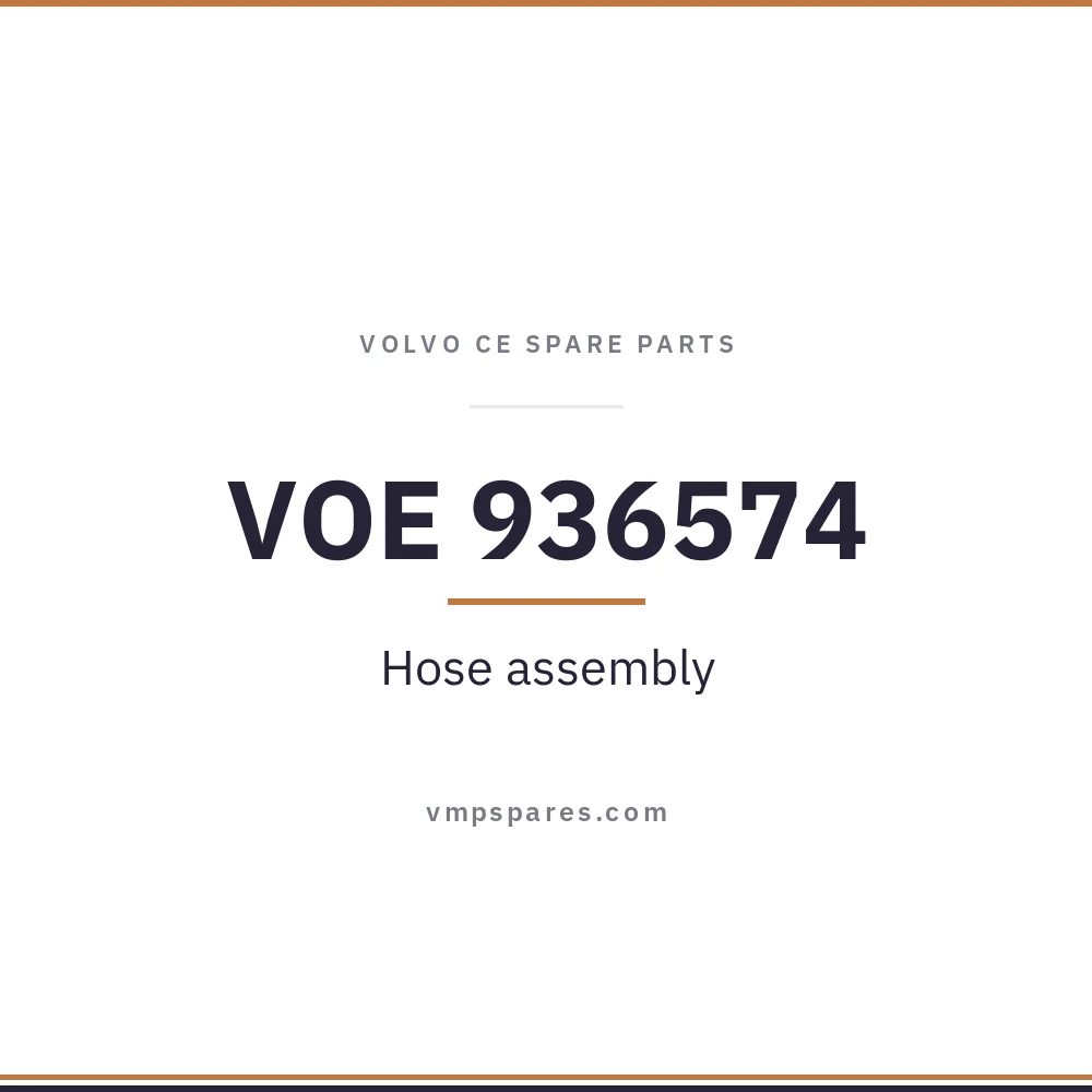 VOE 936574 – Hose assembly