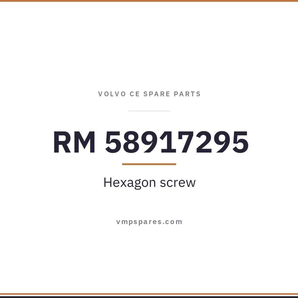 RM 58917295 – Hexagon screw