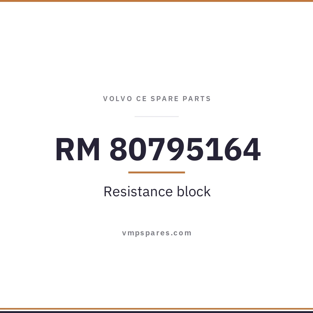 RM 80795164 – Resistance block
