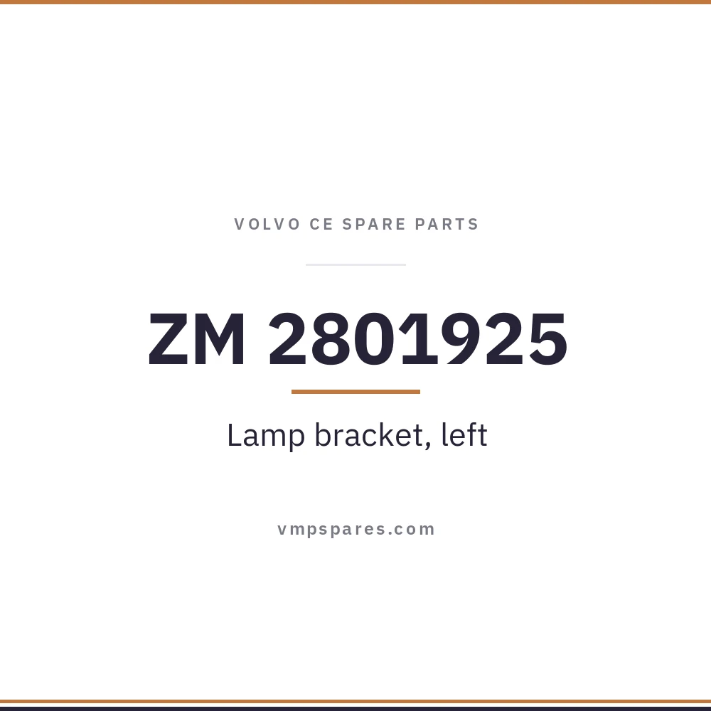 ZM 2801925 – Lamp bracket, left