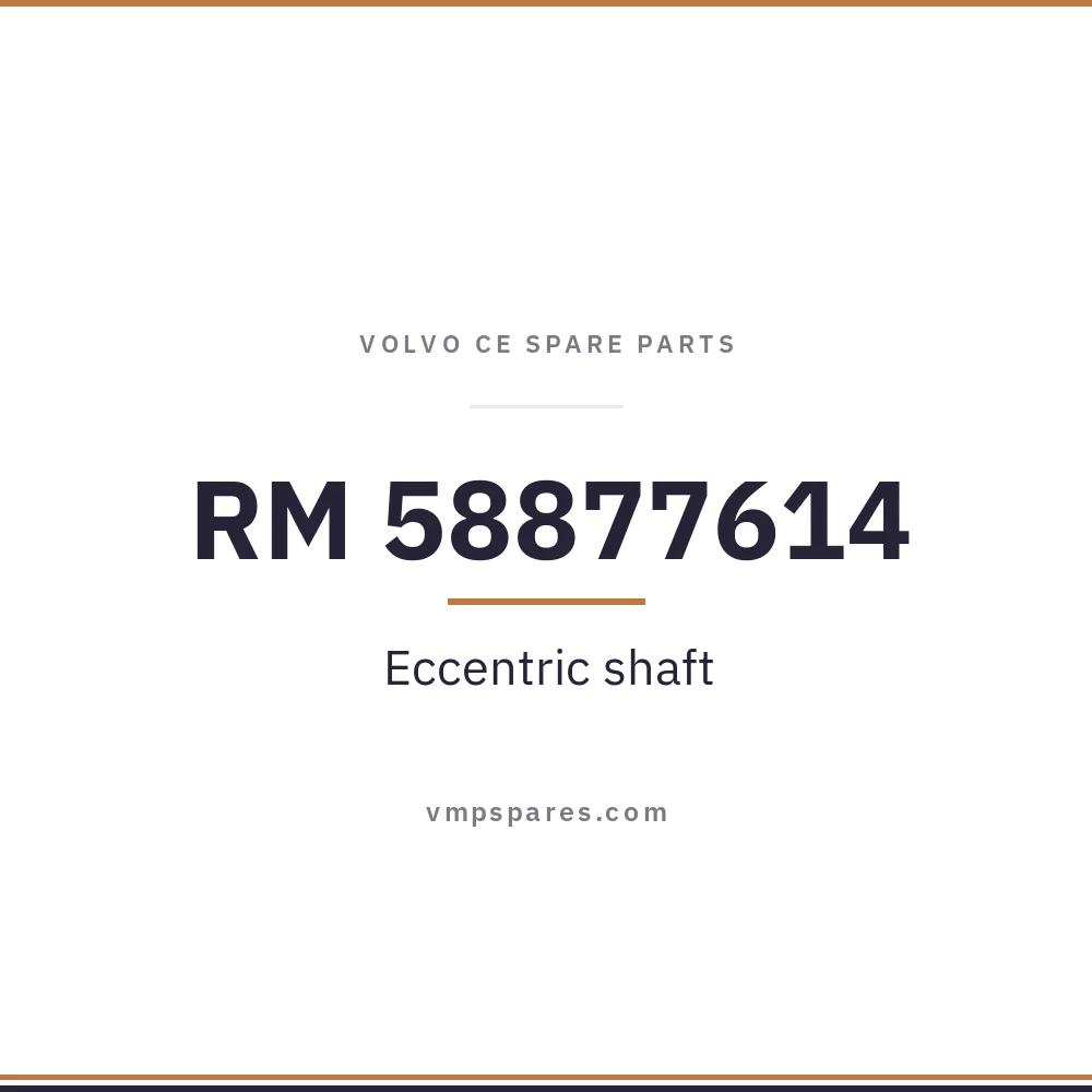 RM 58877614 – Eccentric shaft