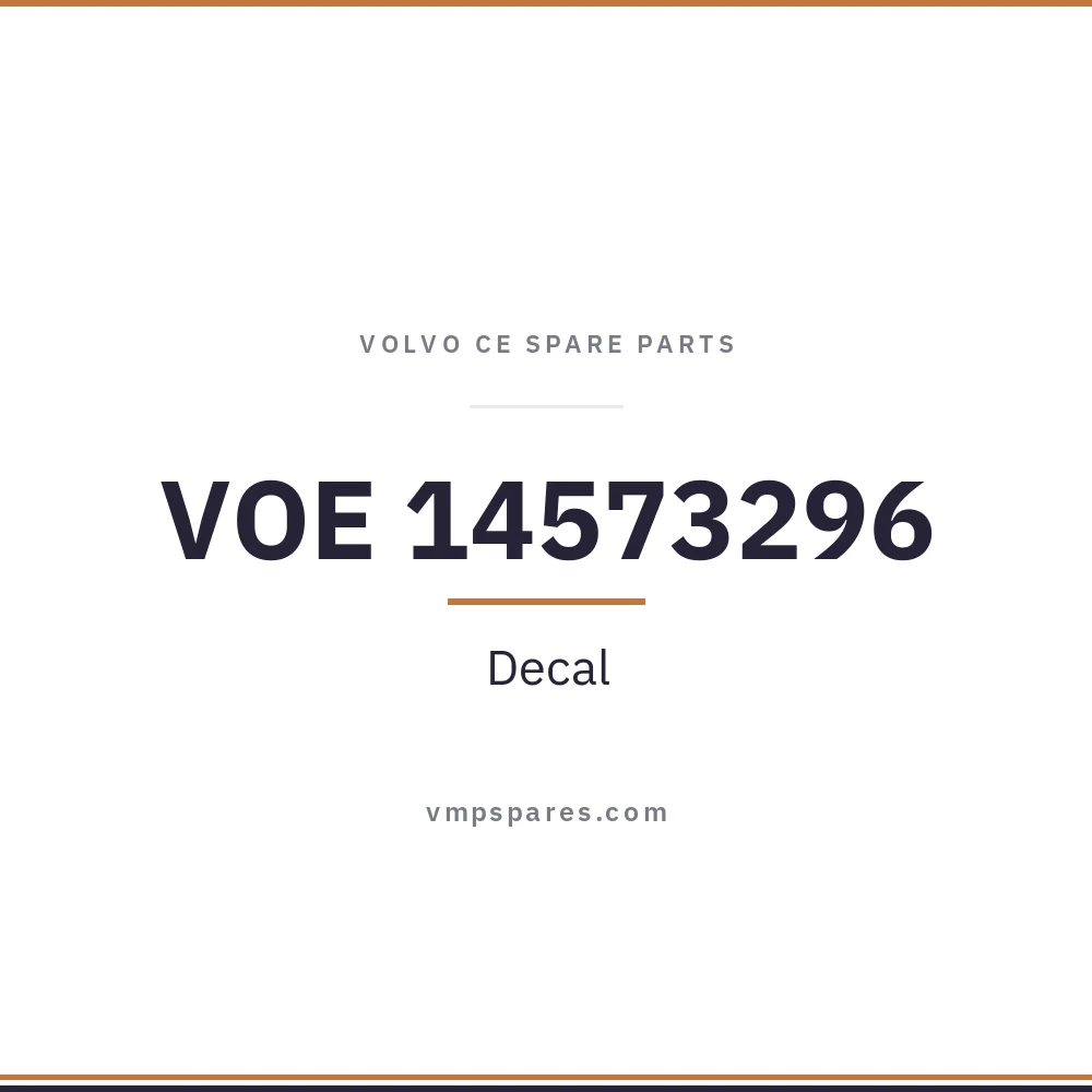 VOE 14573296 – Decal