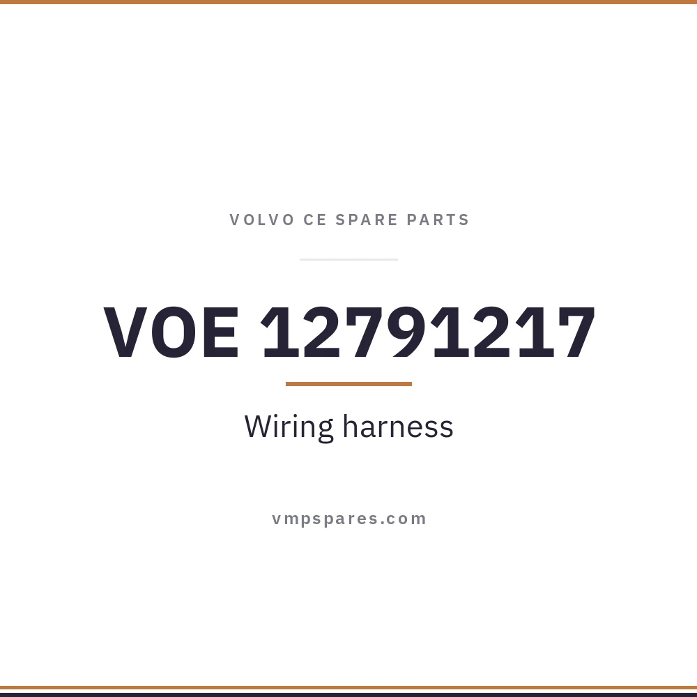 VOE 12791217 – Wiring harness