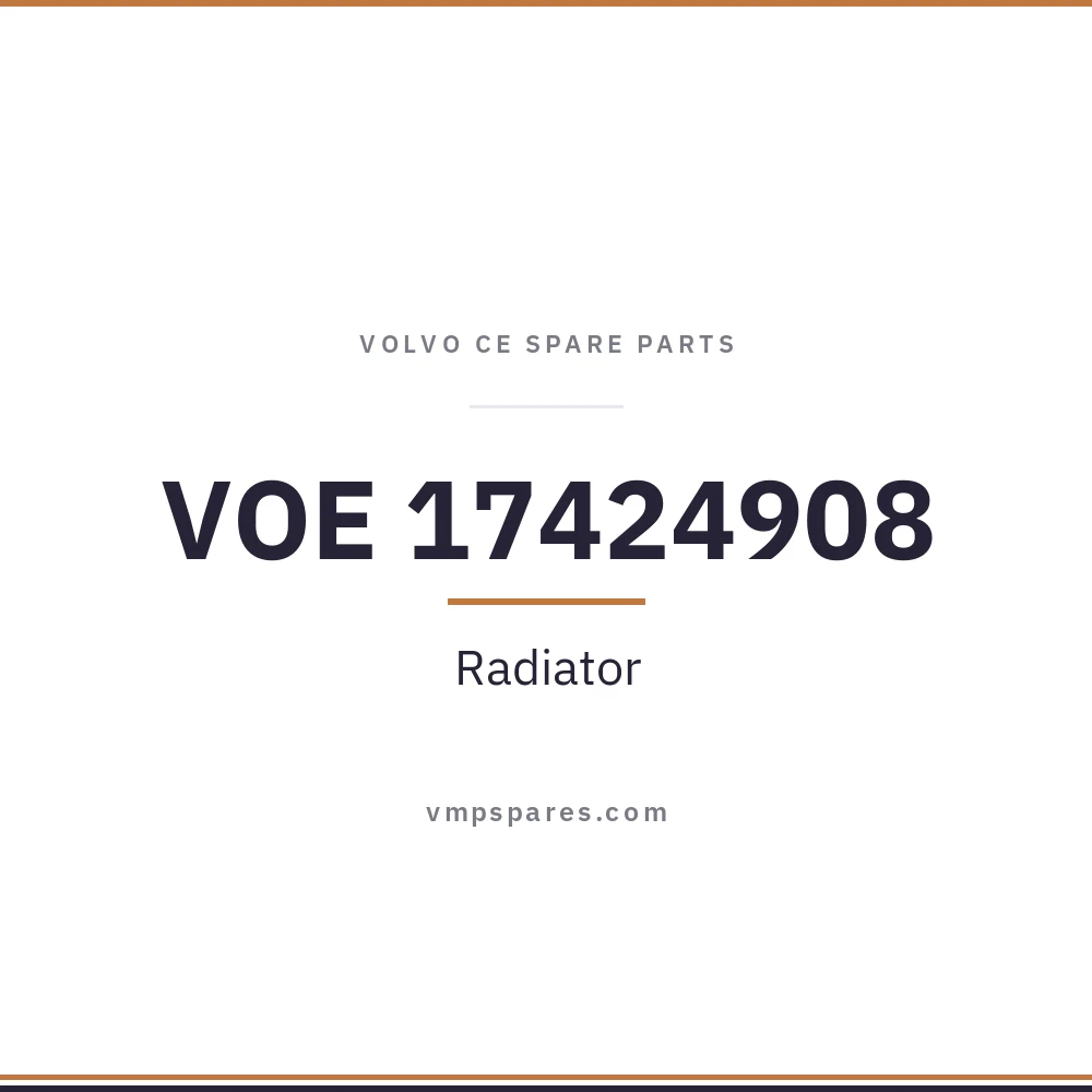 VOE 17424908 – Radiator