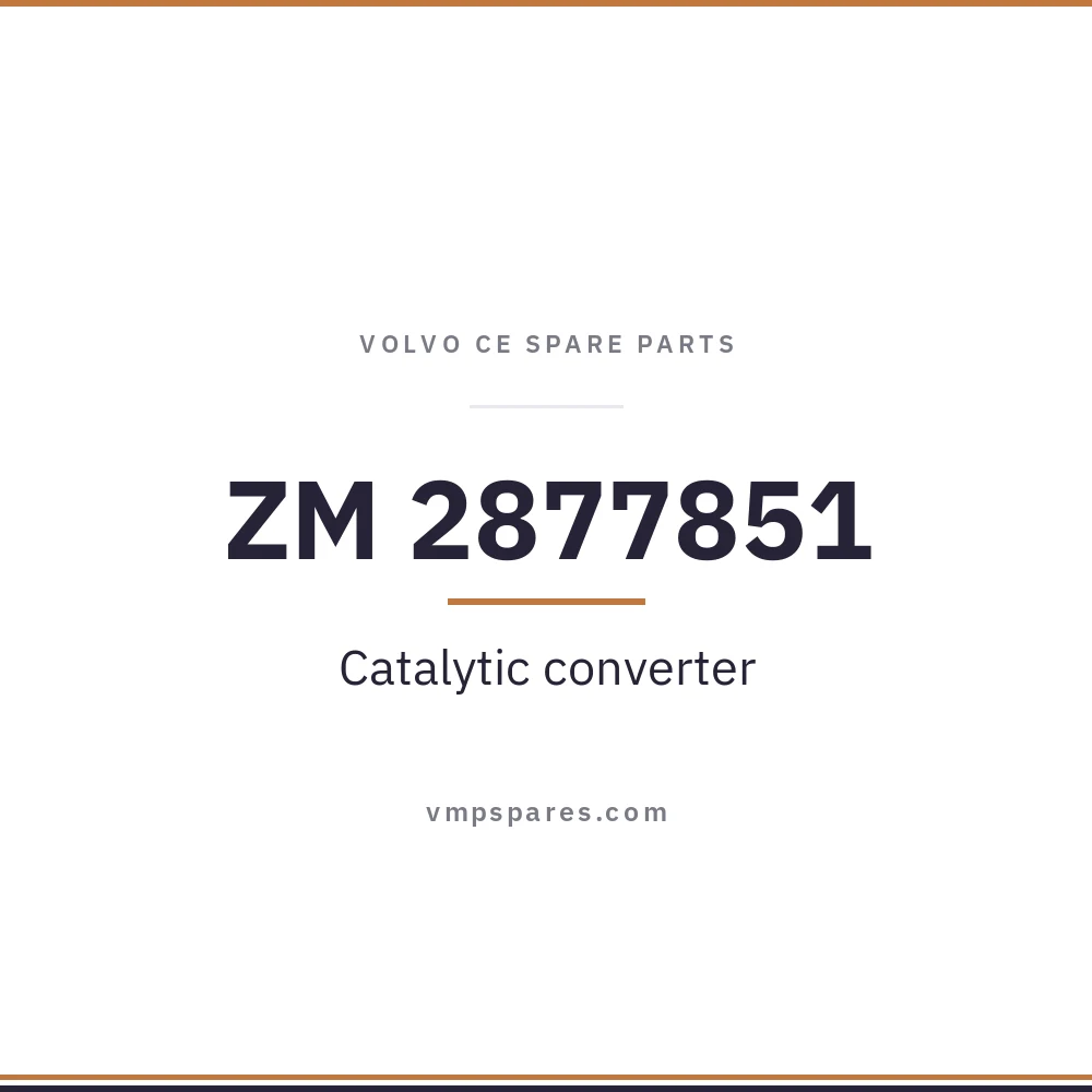 ZM 2877851 – Catalytic converter