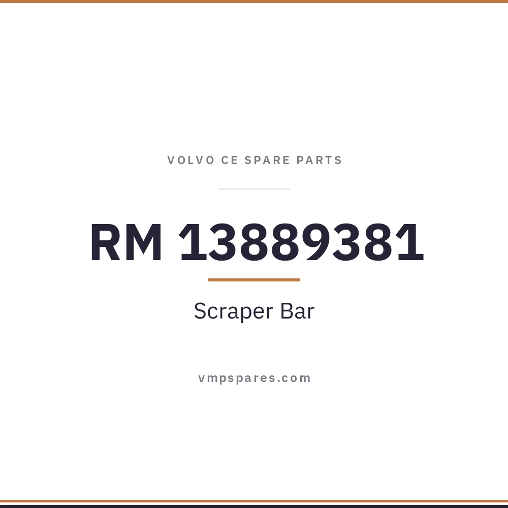 RM 13889381 – Scraper Bar