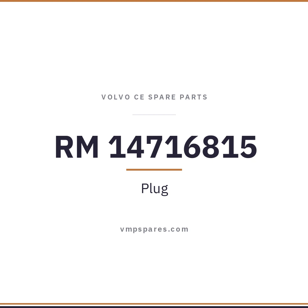 RM 14716815 – Plug