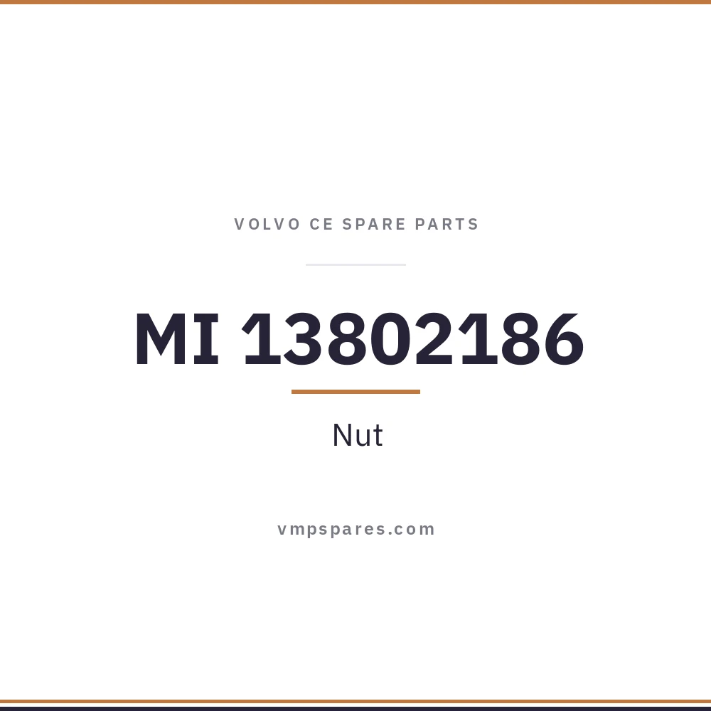 MI 13802186 – Nut