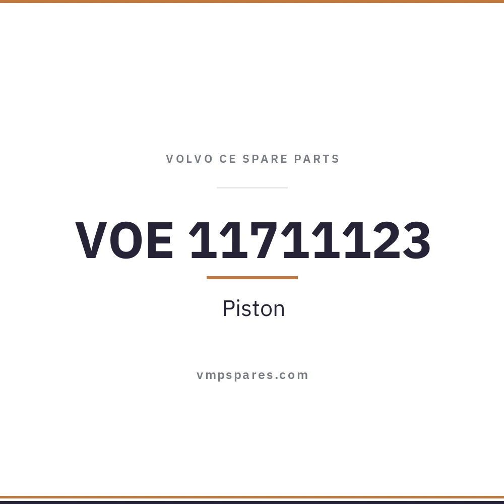 VOE 11711123 – Piston