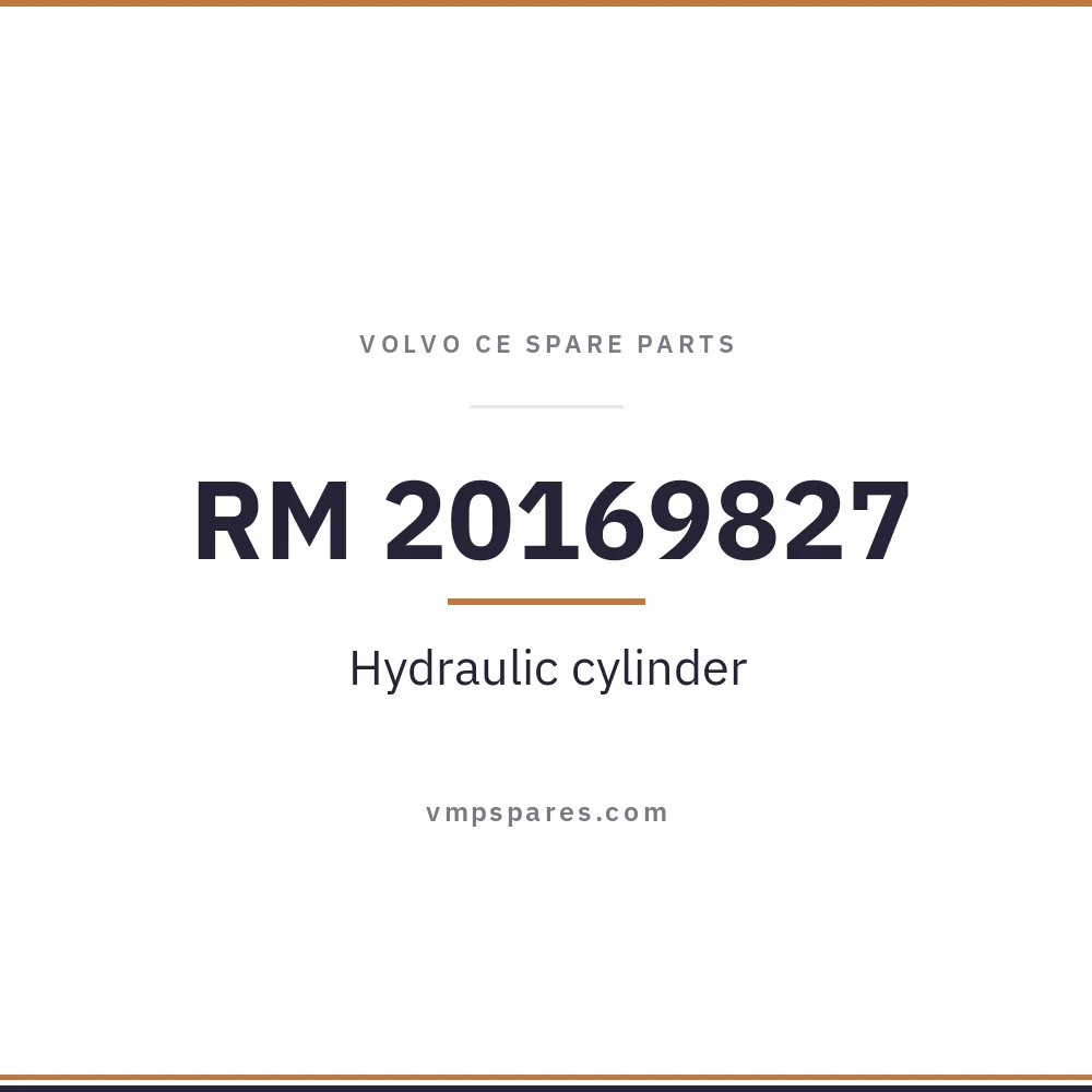 RM 20169827 – Hydraulic cylinder