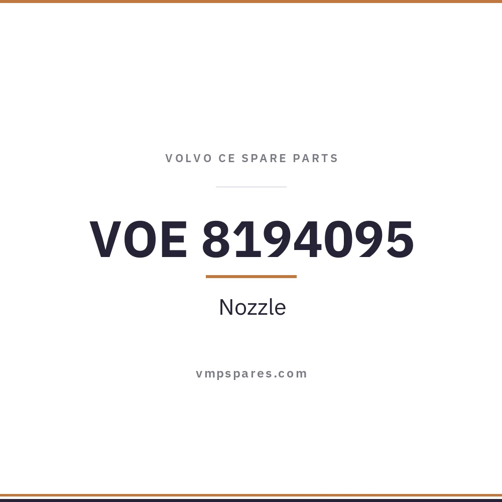 VOE 8194095 – Nozzle
