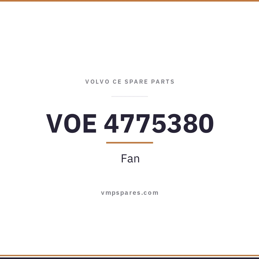 VOE 4775380 – Fan