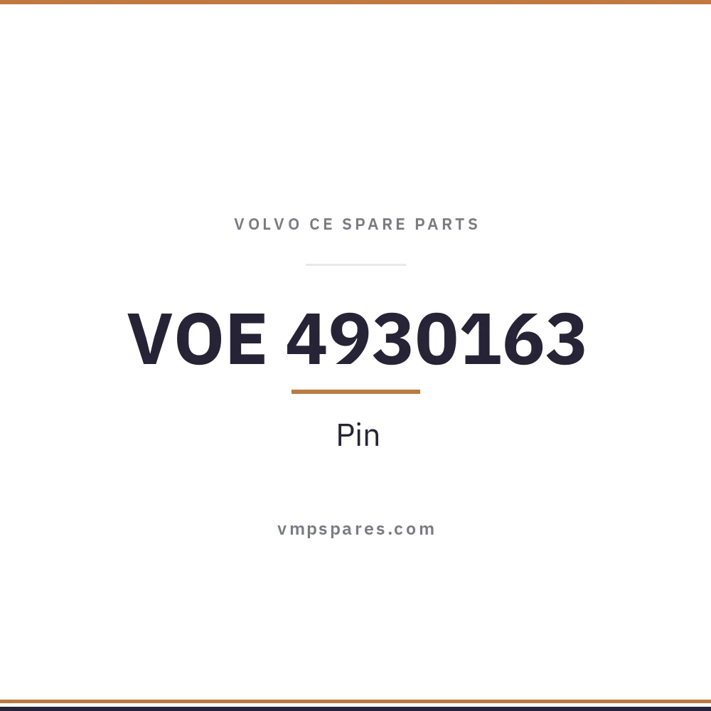 VOE 4930163 – Pin