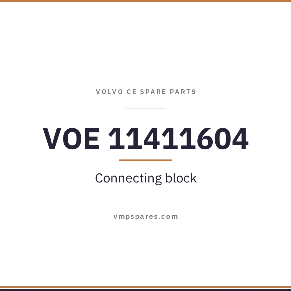 VOE 11411604 – Connecting block