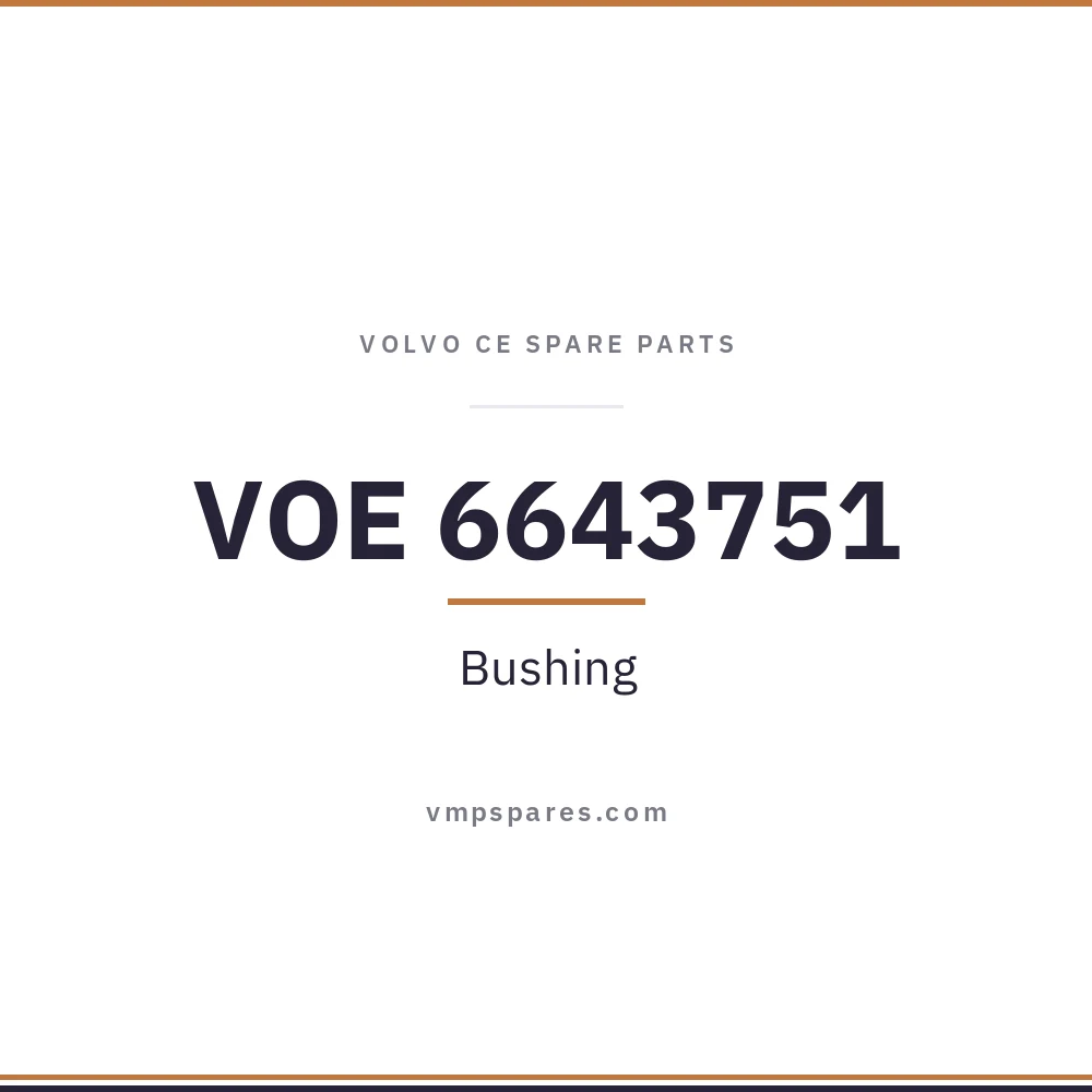 VOE 6643751 – Bushing