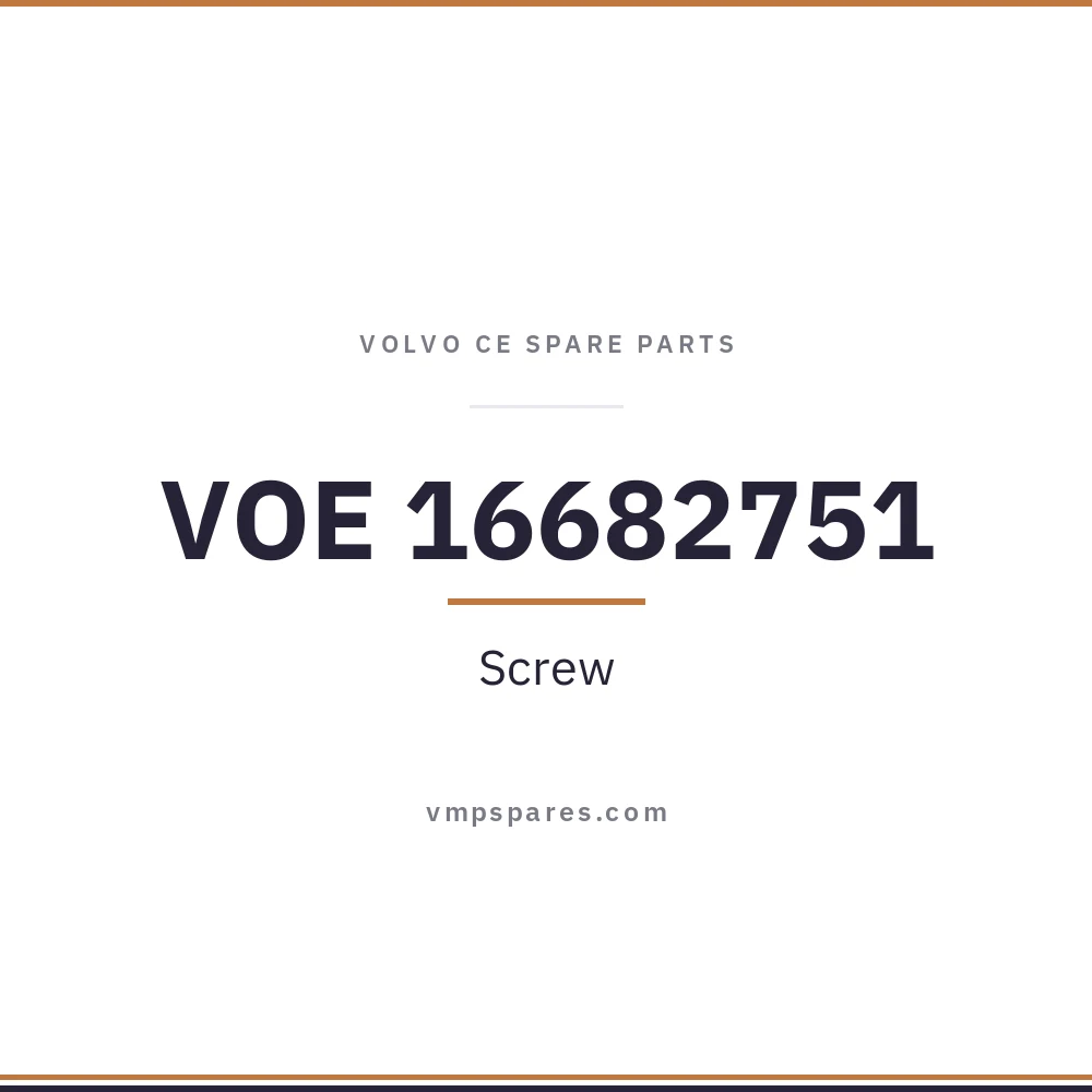 VOE 16682751 – Screw