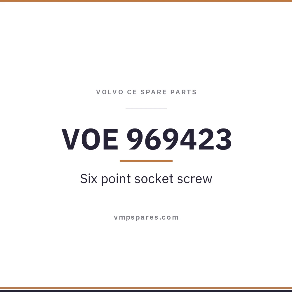 VOE 969423 – Six point socket screw