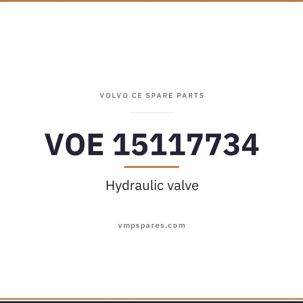 VOE 15117734 – Hydraulic valve