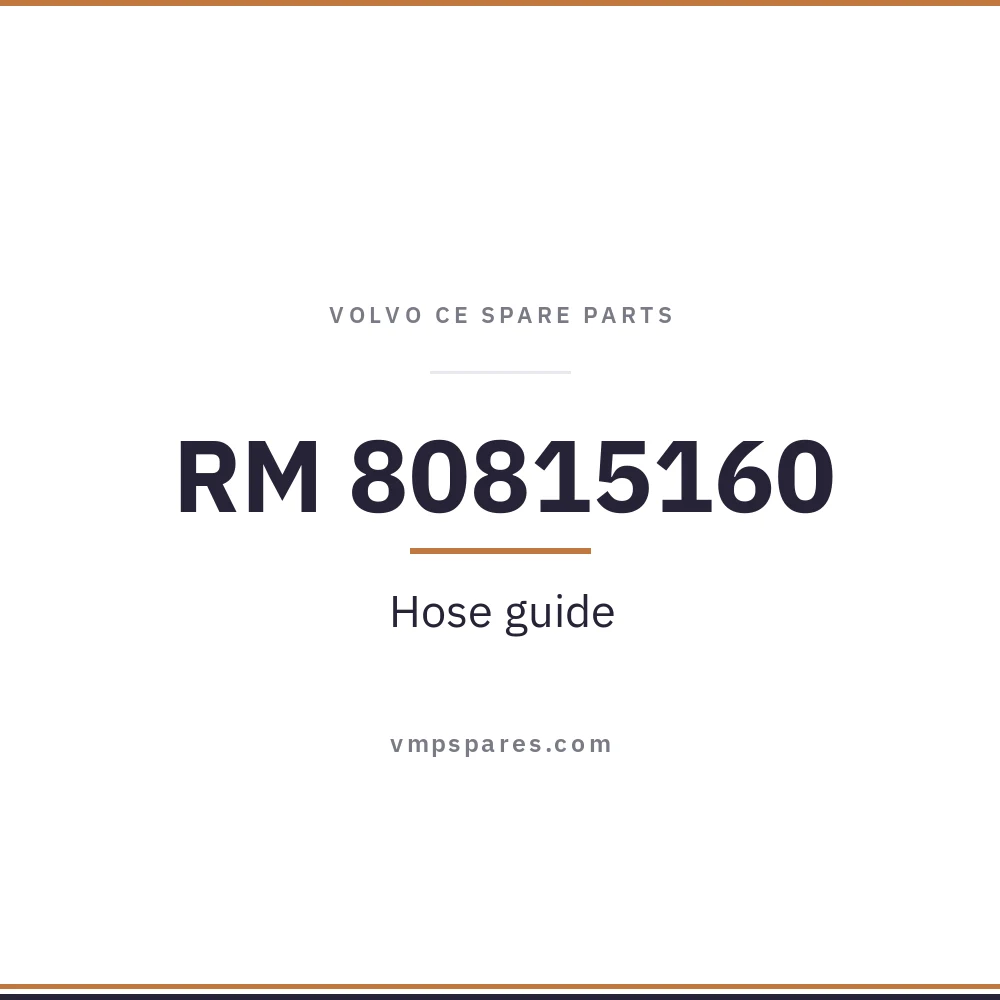 RM 80815160 – Hose guide