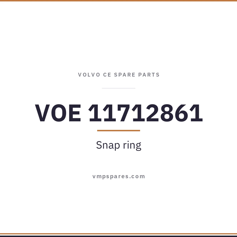 VOE 11712861 – Snap ring