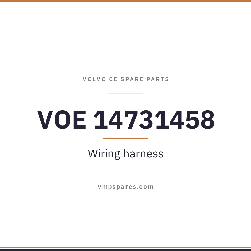 VOE 14731458 – Wiring harness