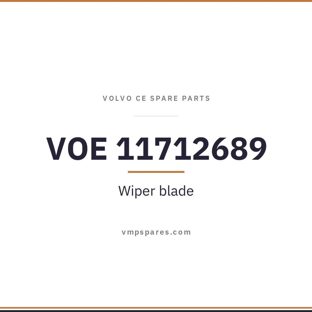VOE 11712689 – Wiper blade