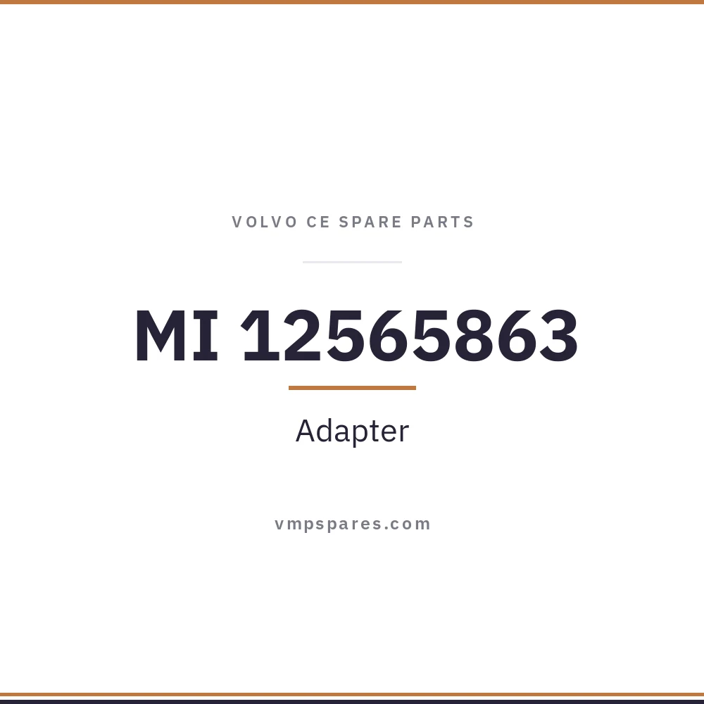 MI 12565863 – Adapter