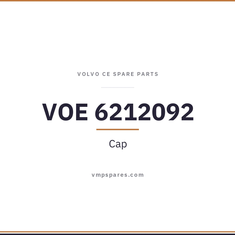 VOE 6212092 – Cap