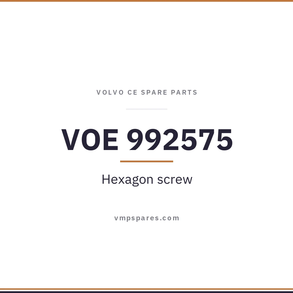 VOE 992575 – Hexagon screw