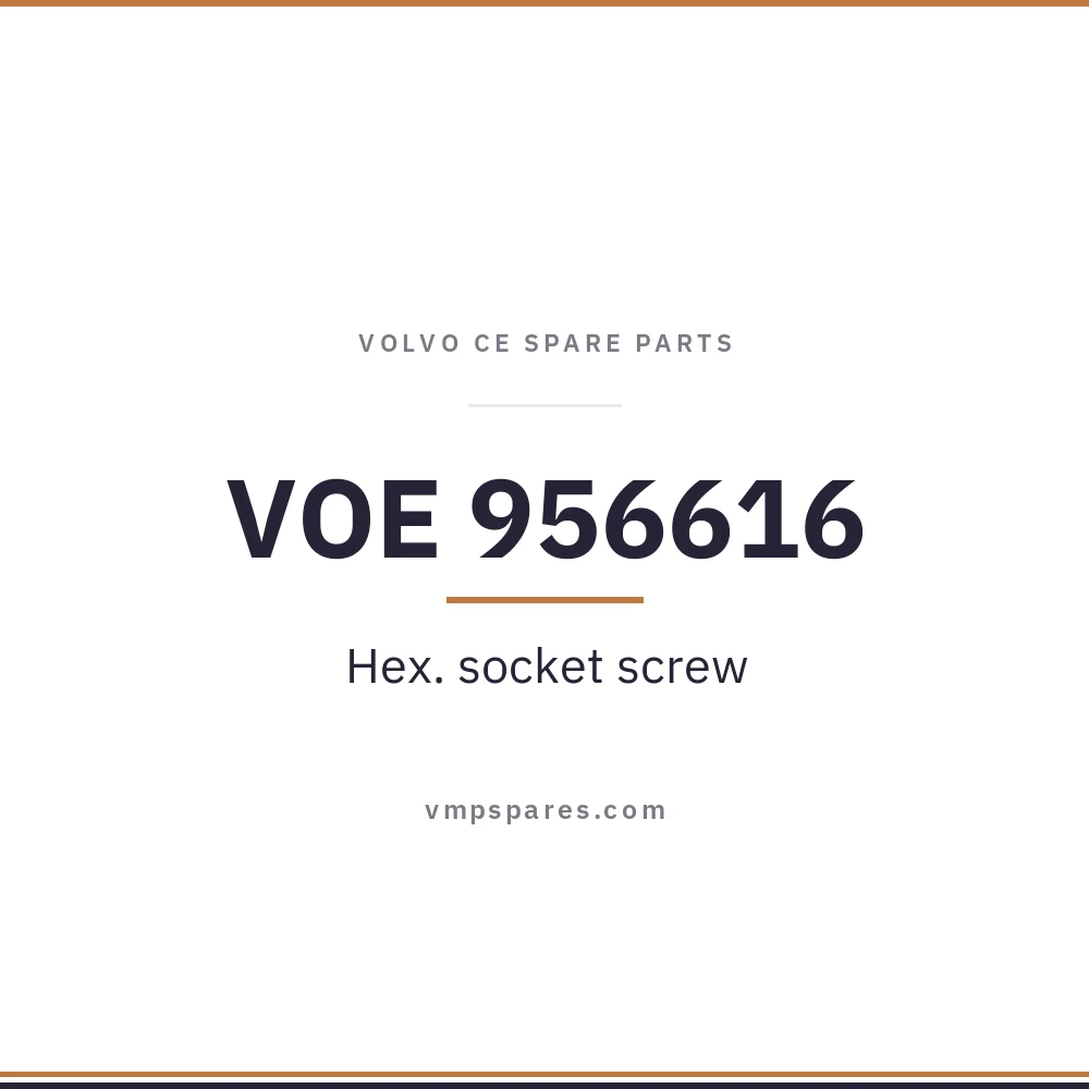 VOE 956616 – Hex. socket screw