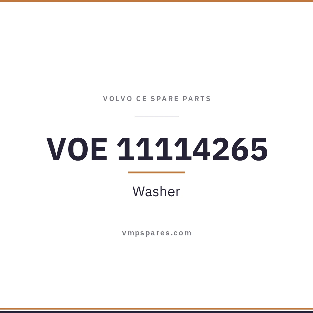 VOE 11114265 – Washer