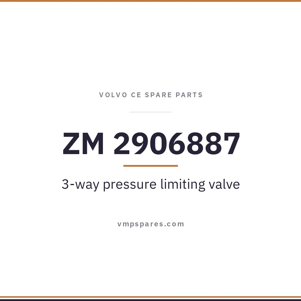 ZM 2906887 – 3-way pressure limiting valve