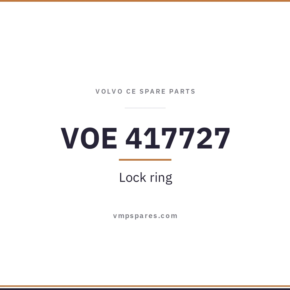 VOE 417727 – Lock ring