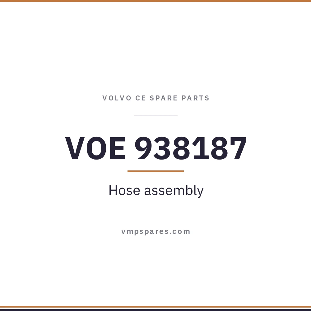 VOE 938187 – Hose assembly
