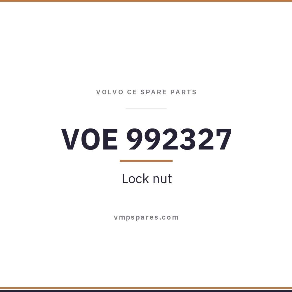 VOE 992327 – Lock nut
