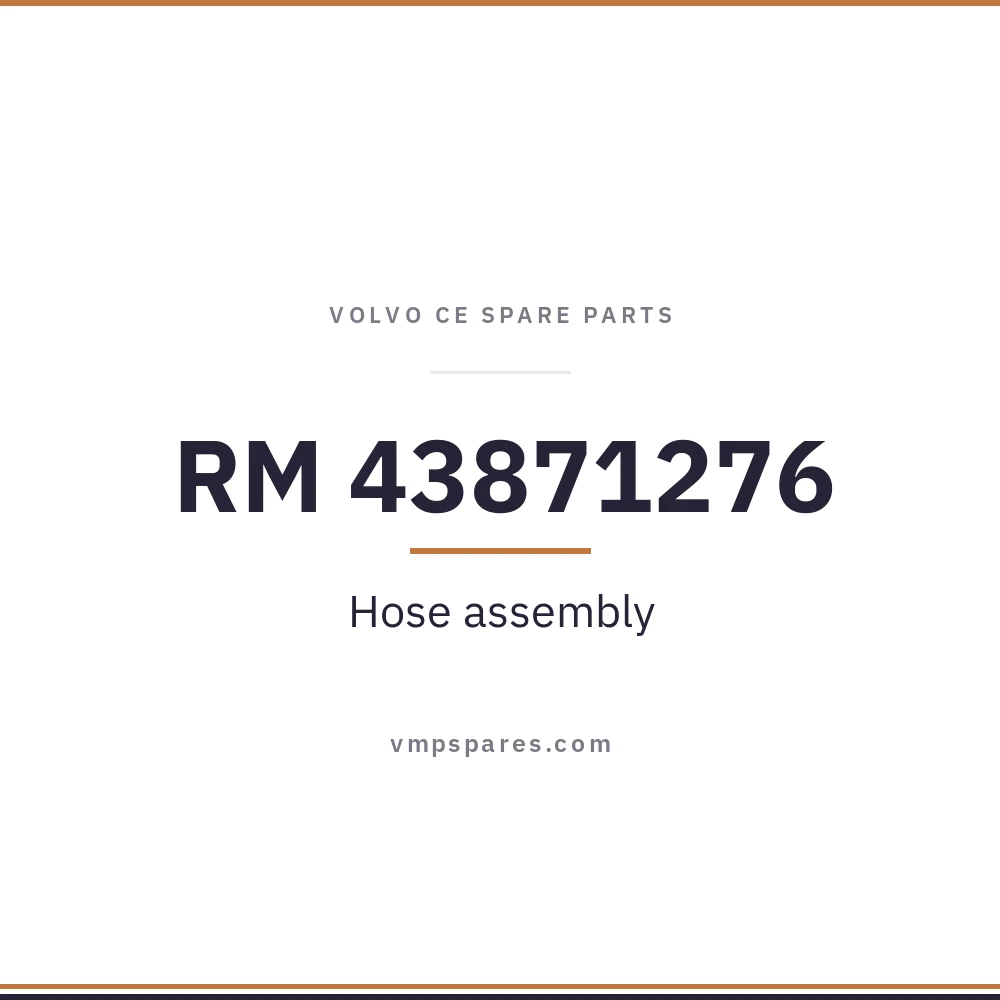 RM 43871276 – Hose assembly
