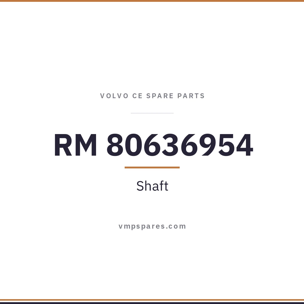 RM 80636954 – Shaft
